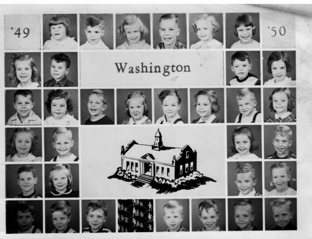 1949-50 WashingtonSchool Kindergarten